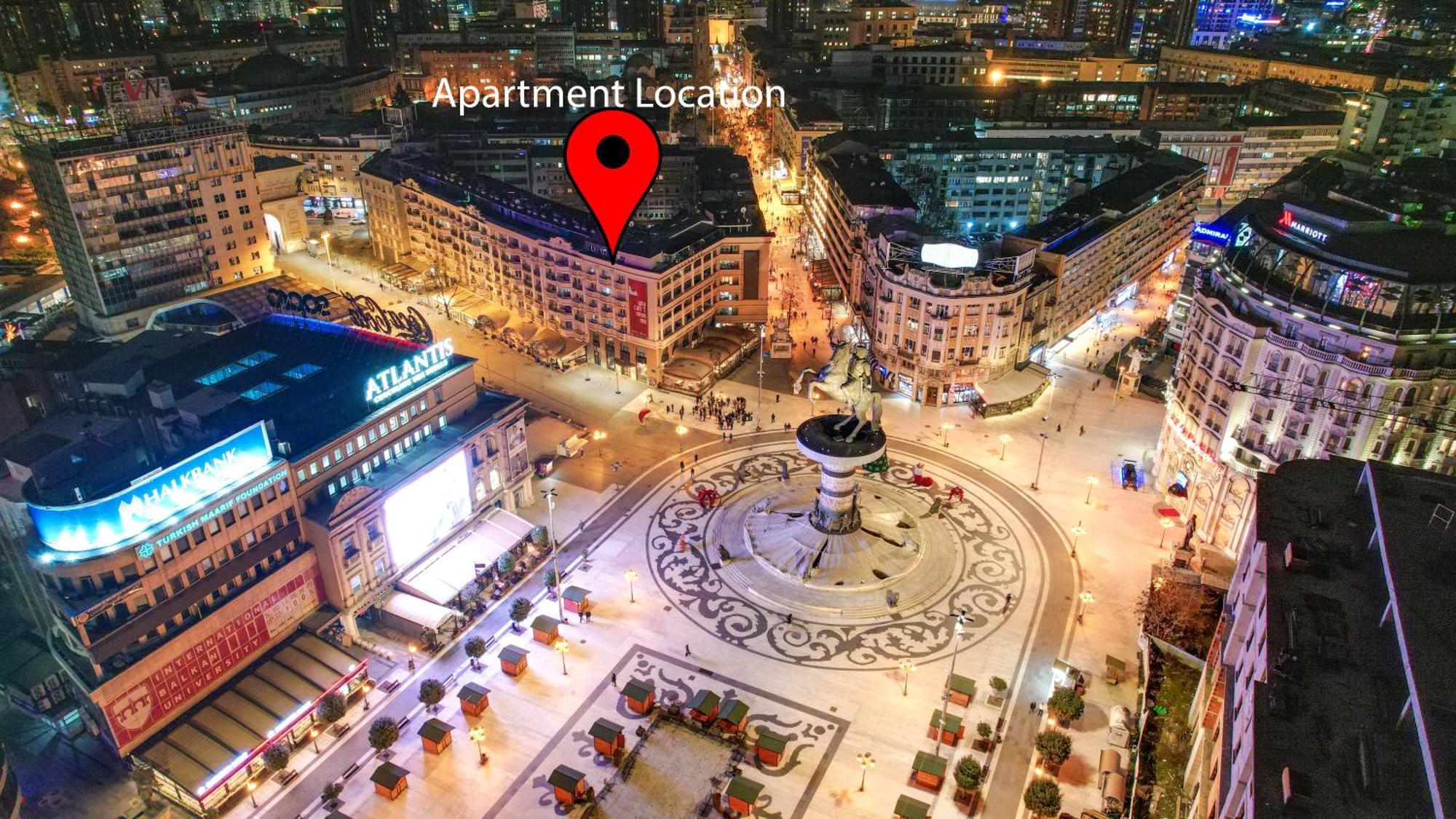 Fantazy Apartment Main Square Skopje Extérieur photo