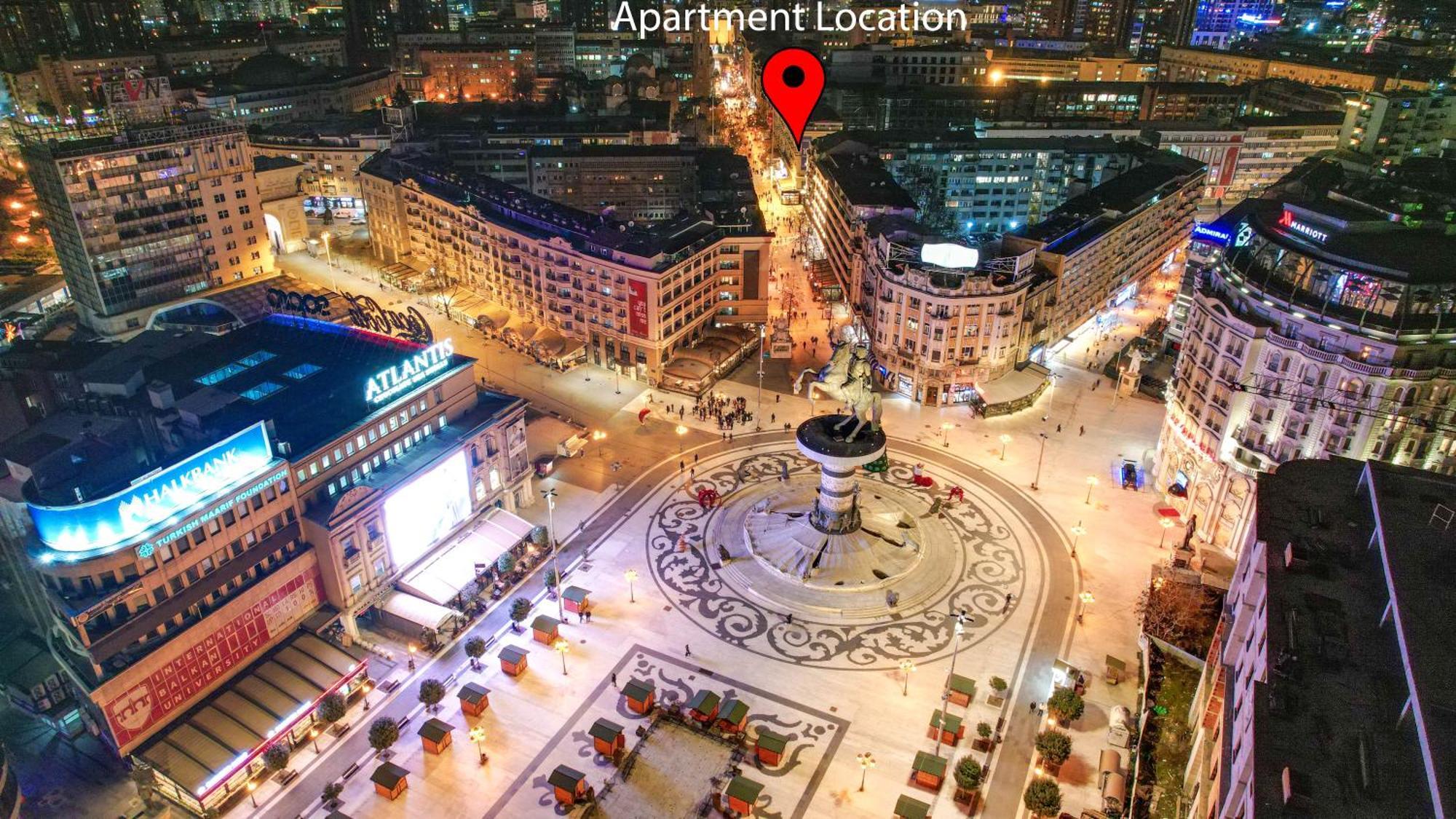 Fantazy Apartment Main Square Skopje Extérieur photo