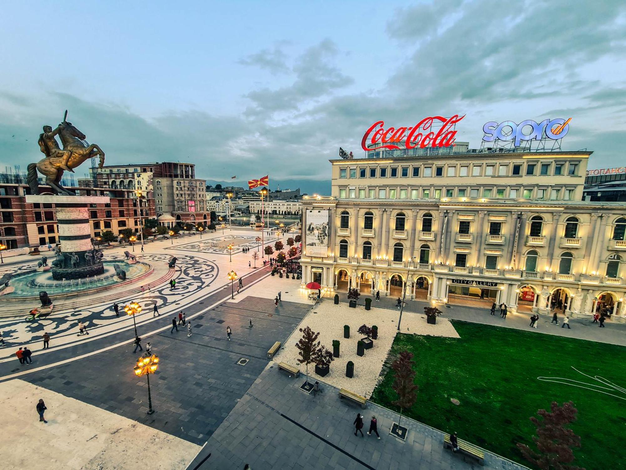 Fantazy Apartment Main Square Skopje Extérieur photo
